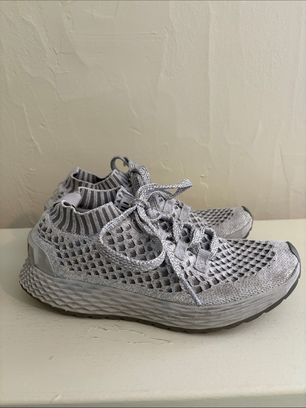 NOBULL Light Gray Knit Women's Sneakers